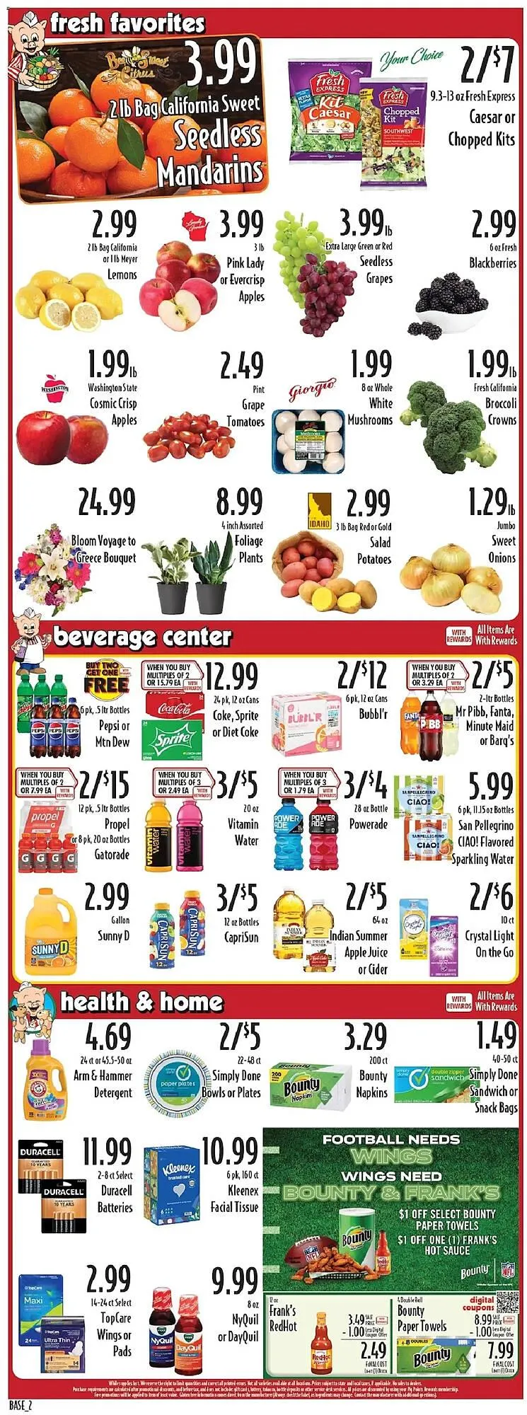 Weekly promotion Piggly Wiggly weekly ad spanning from January 28 to February 3 2026 - Page 2 for Catalogue 365