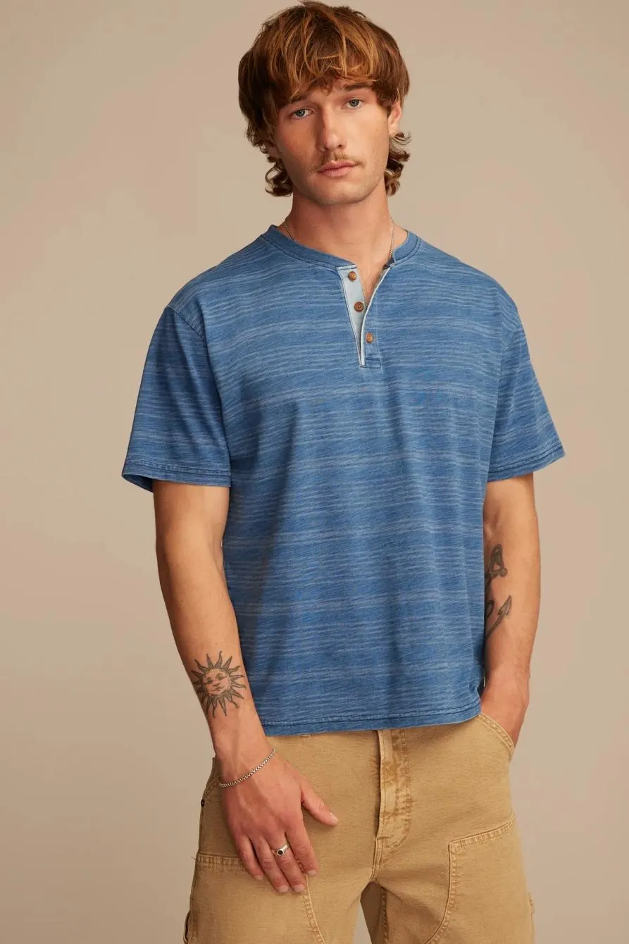 weekend jersey indigo henley