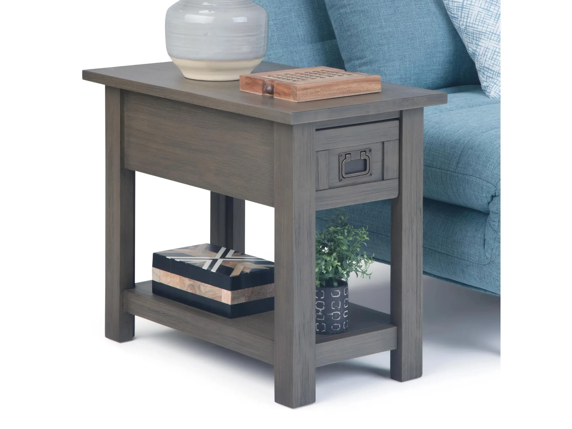 Simpli Home Monroe Narrow Accent Side Table