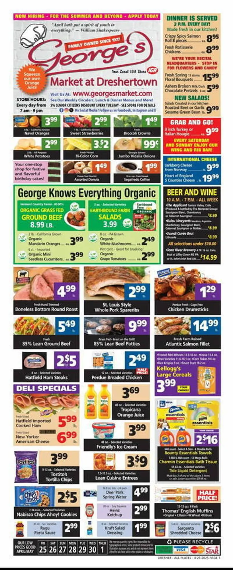 Georges Market Weekly Ad - 1