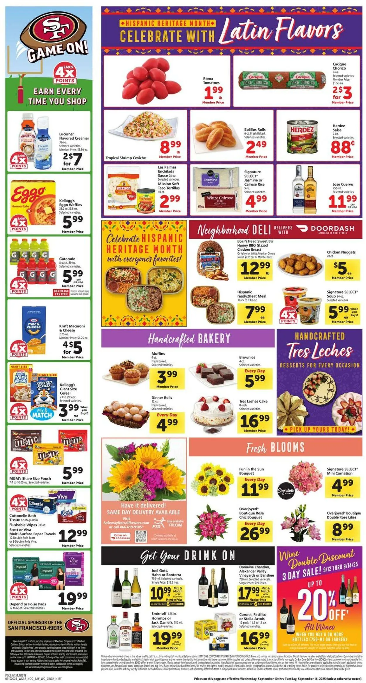 Weekly ad Safeway Current weekly ad from September 10 to September 16 2025 - Page 2
