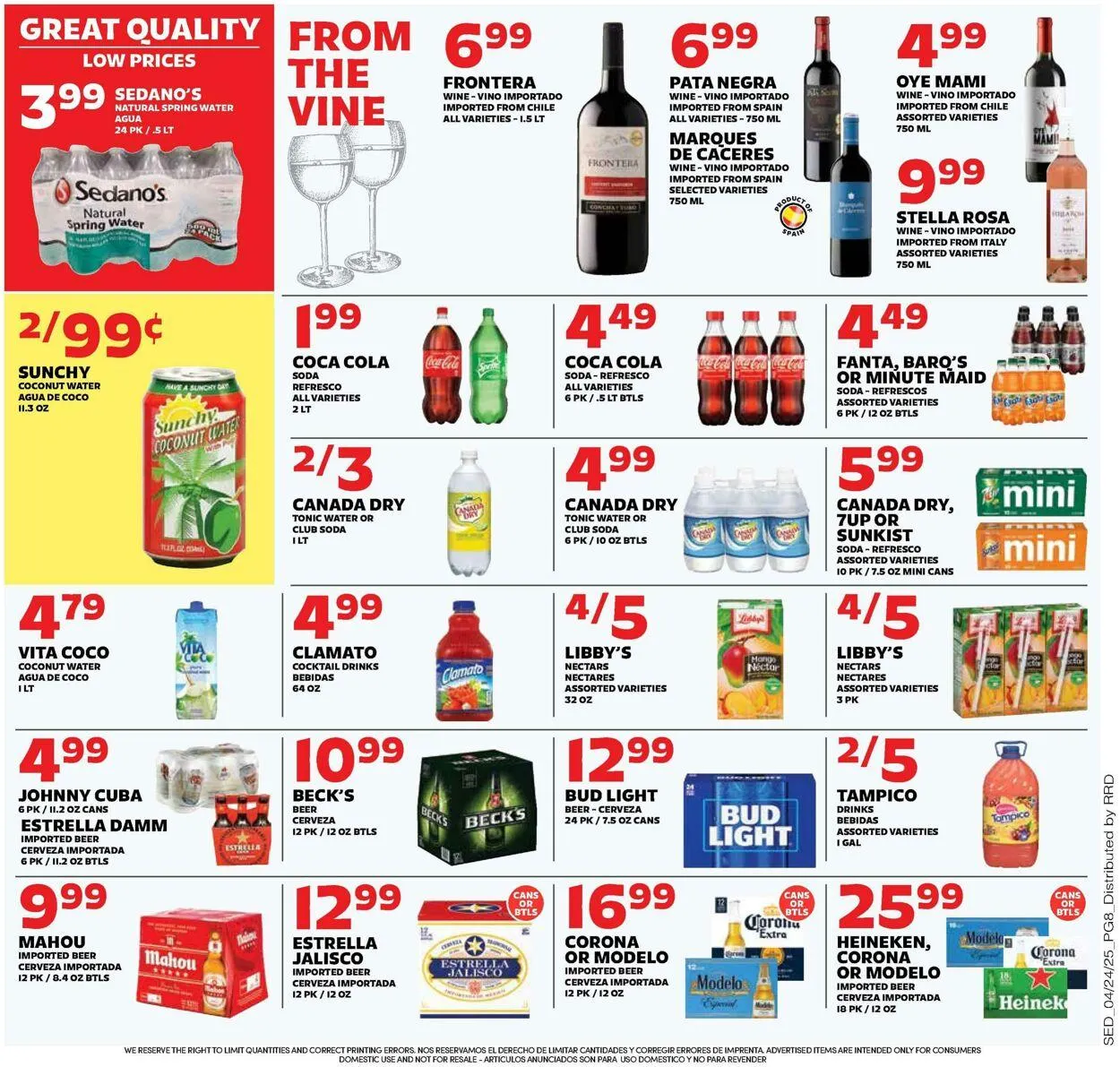 Weekly ad Sedano's from April 23 to April 29 2025 - Page 8