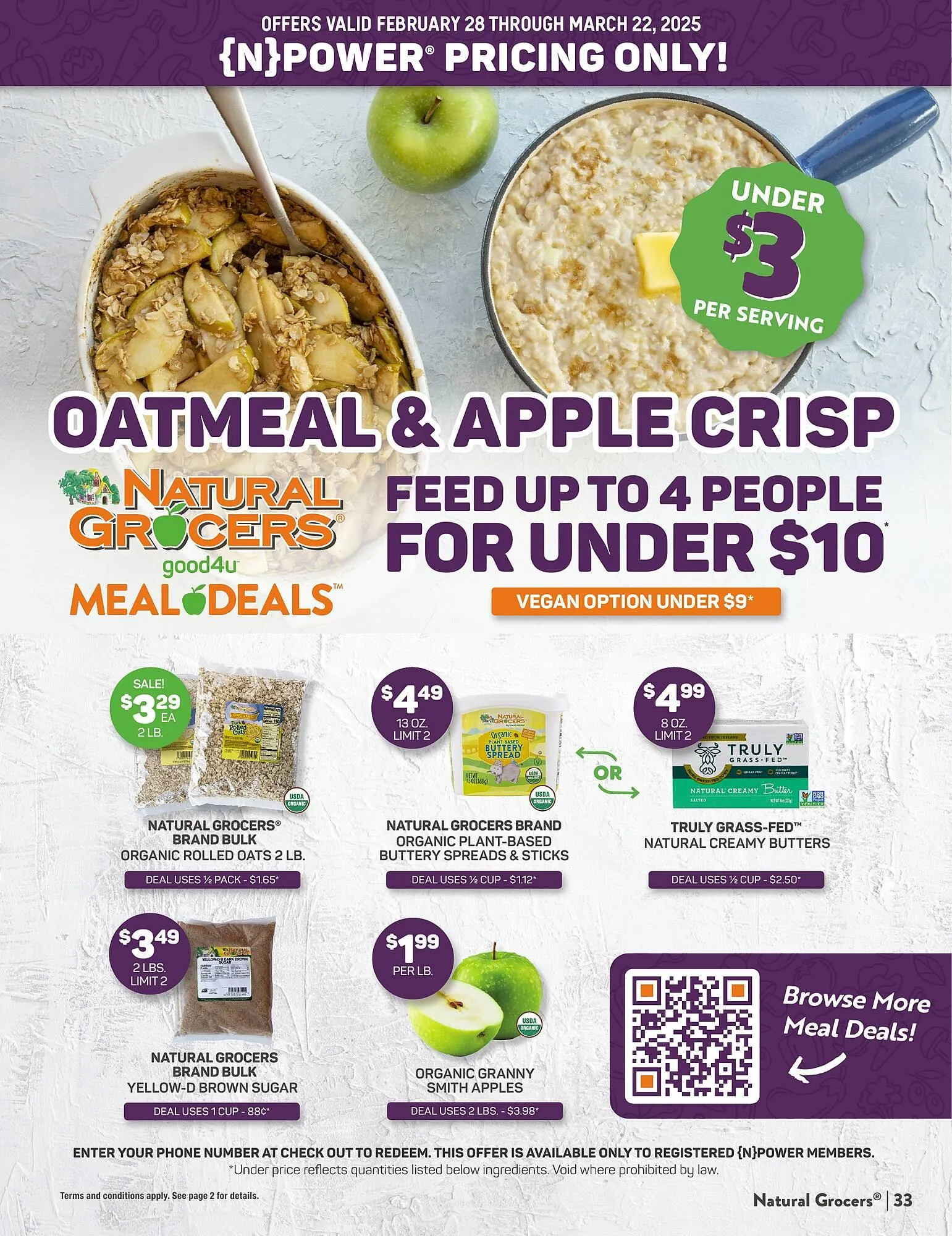 Weekly ad Natural Grocers ad from February 28 to March 22 2025 - Page 33