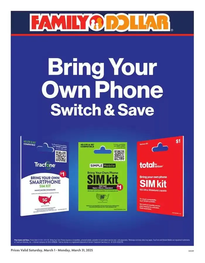 Weekly ad AT&T/Tracfone from March 1 to March 31 2025 - Page 2