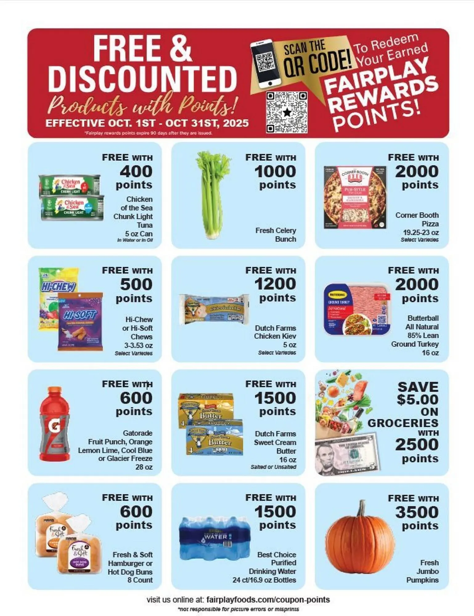 Weekly ad Fairplay weekly ad from October 1 to October 31 2025 - Page 1