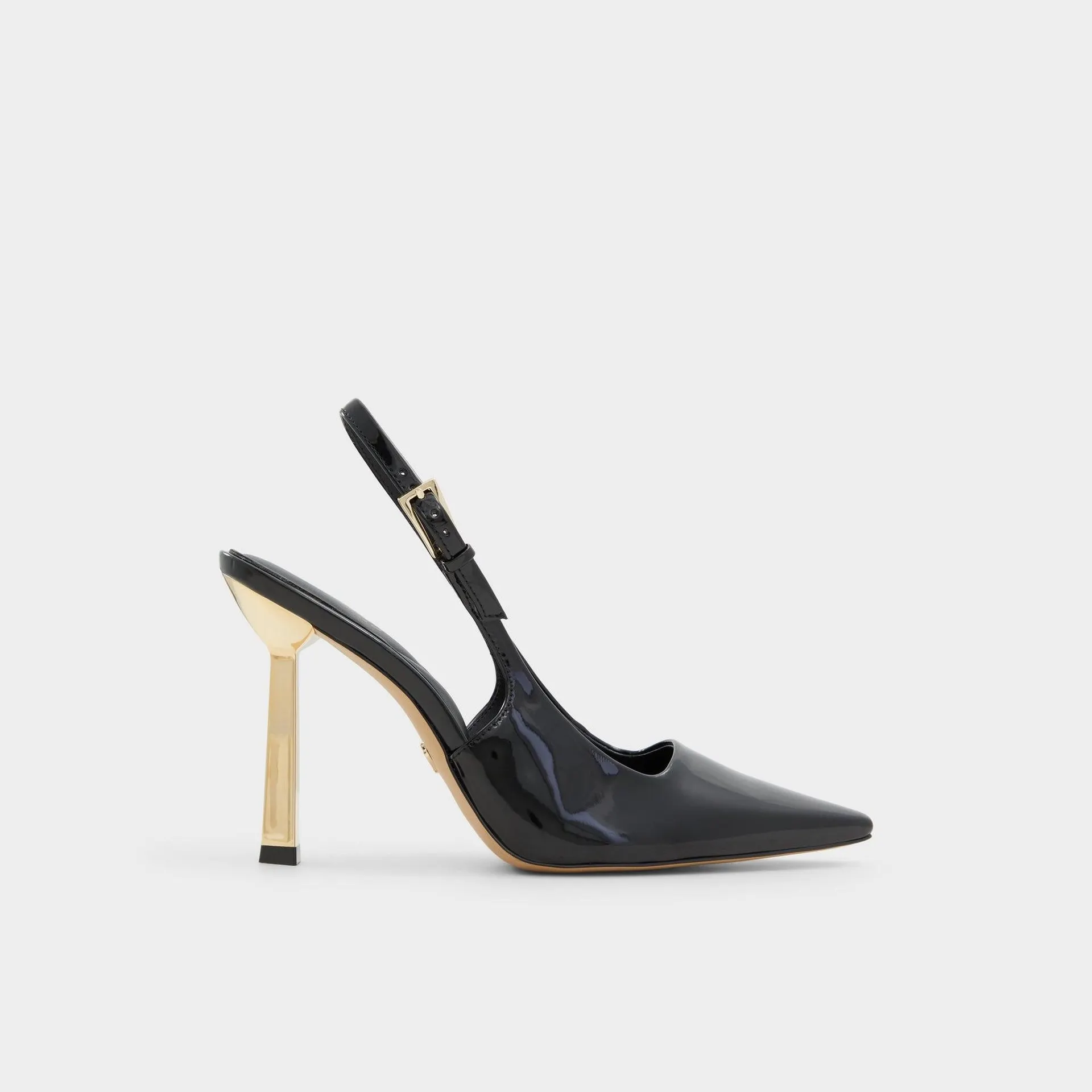 Slingback heel, Stiletto heel