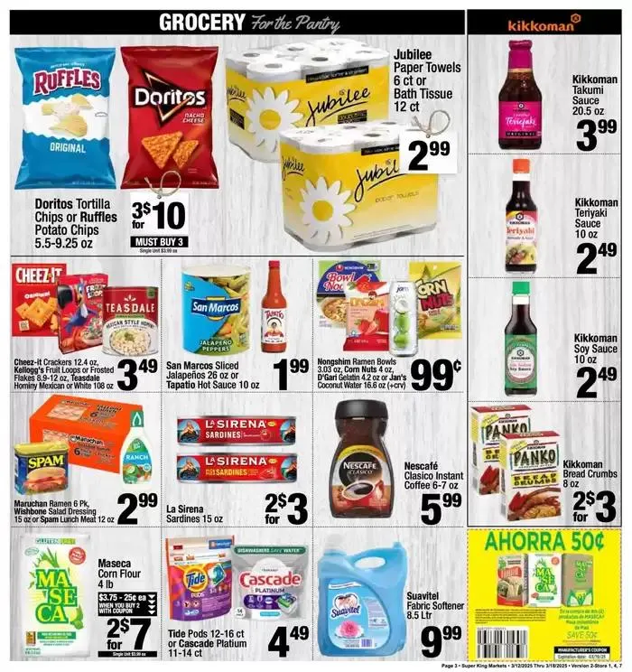 Weekly ad Weekly add Super King Markets from March 12 to March 18 2025 - Page 3