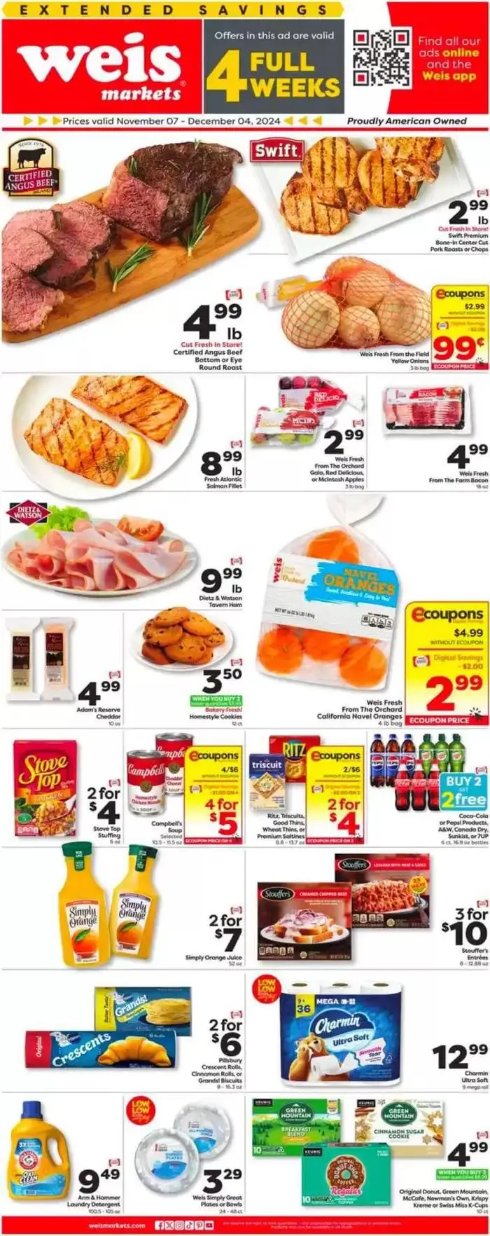 Weekly ad New offers to discover from November 7 to December 4 2024 - Page 1