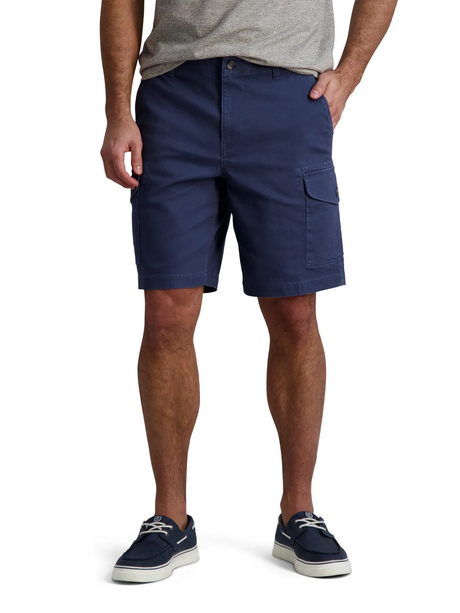 Chap's Men 9" Bedford Stretch Cargo Short