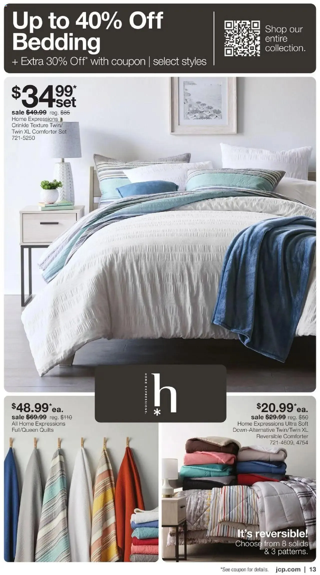 Weekly ad JCPenney Biggest Home Sale of the Season from April 7 to April 27 2025 - Page 12