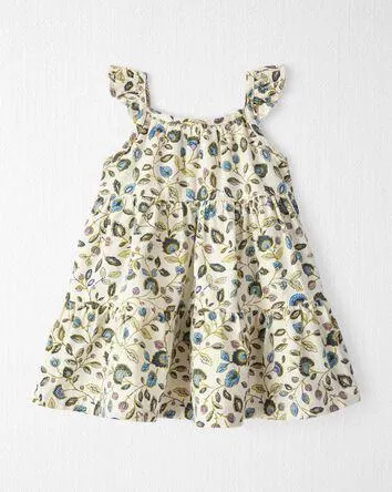 Baby Tiered Sundress Made with LENZING™ ECOVERO™ and Linen