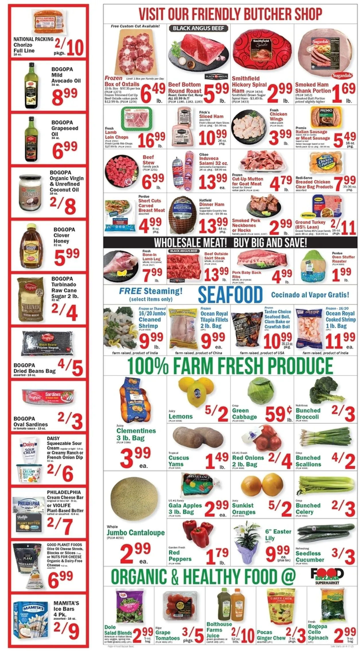 Catálogo de Food Bazaar Current weekly ad 17 de abril al 23 de abril 2025 - Página 4