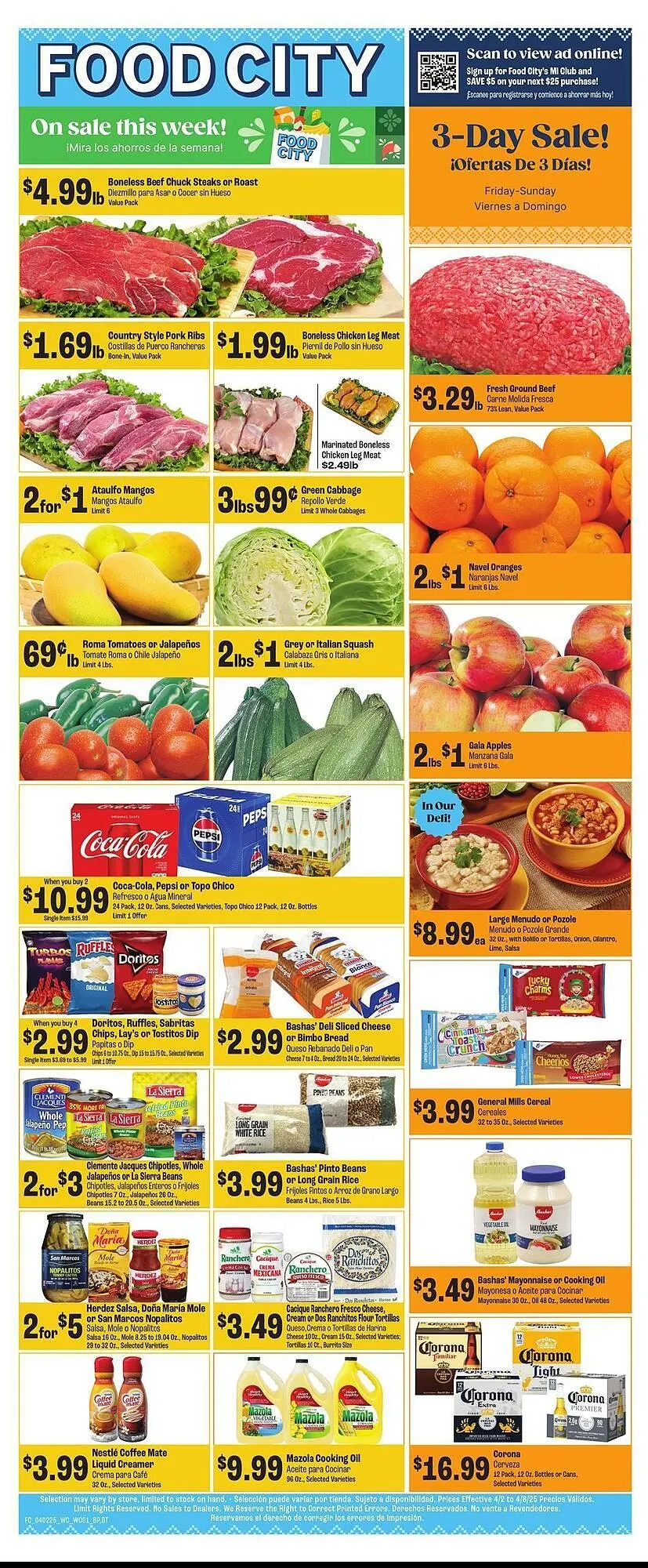 Weekly ad Food City Weekly Ad from April 2 to April 9 2025 - Page 1