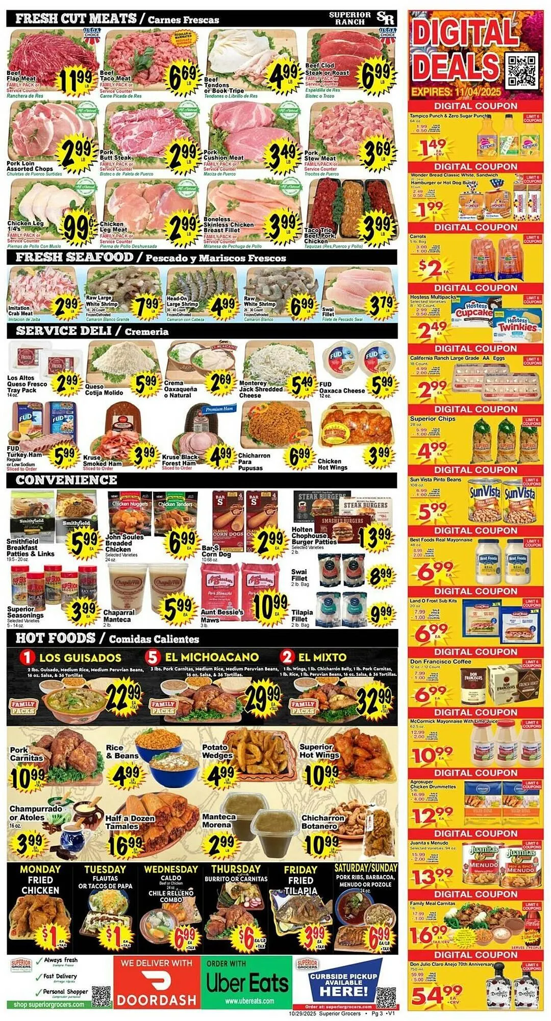Weekly ad Superior Grocers weekly ad from October 29 to November 4 2025 - Page 3