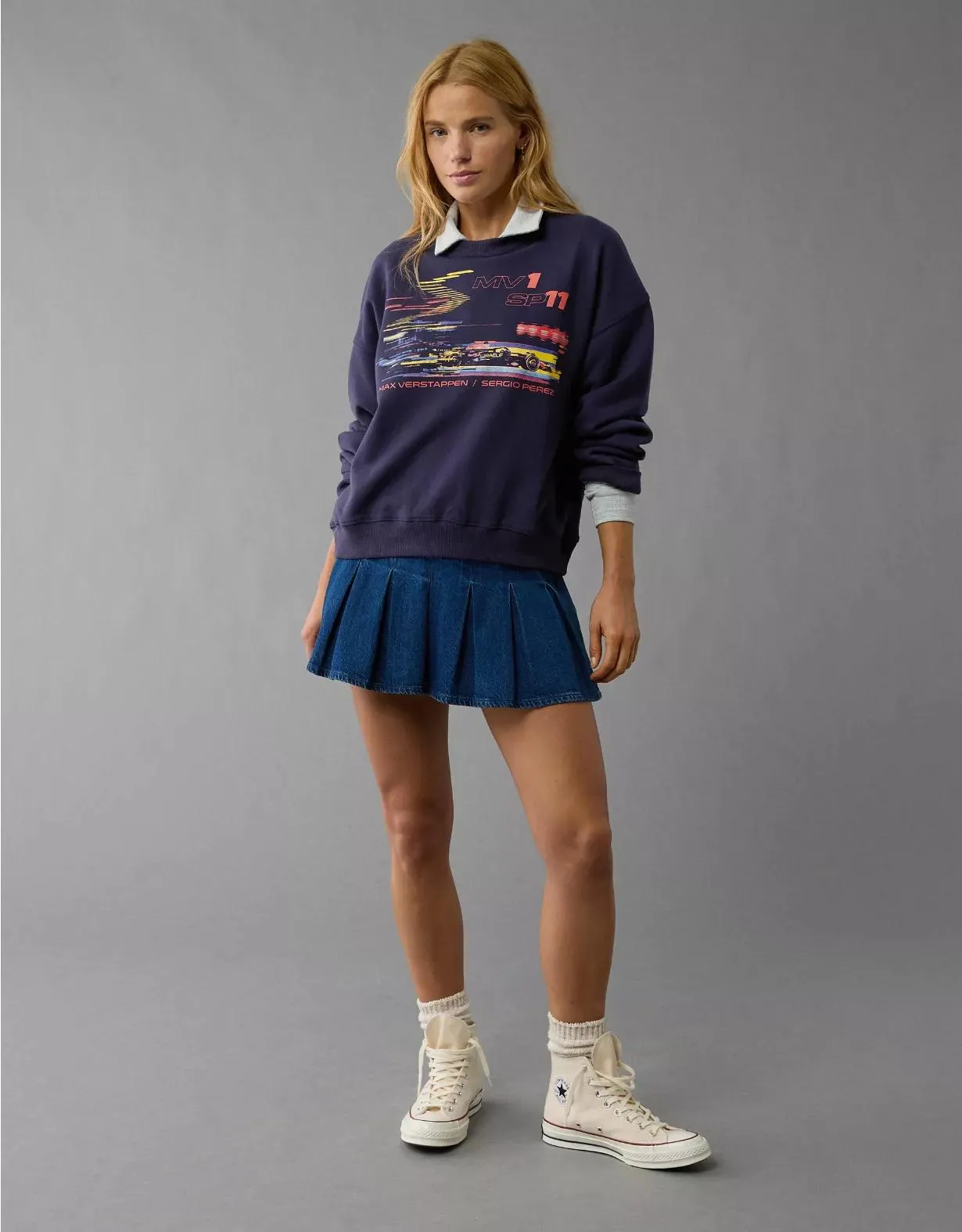 Oracle Red Bull Racing x AE Relaxed Crew Neck Sweatshirt