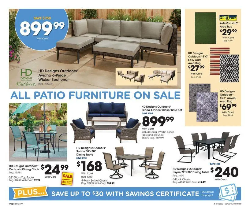 Weekly ad General Merchandise from May 22 to May 28 2024 - Page 2
