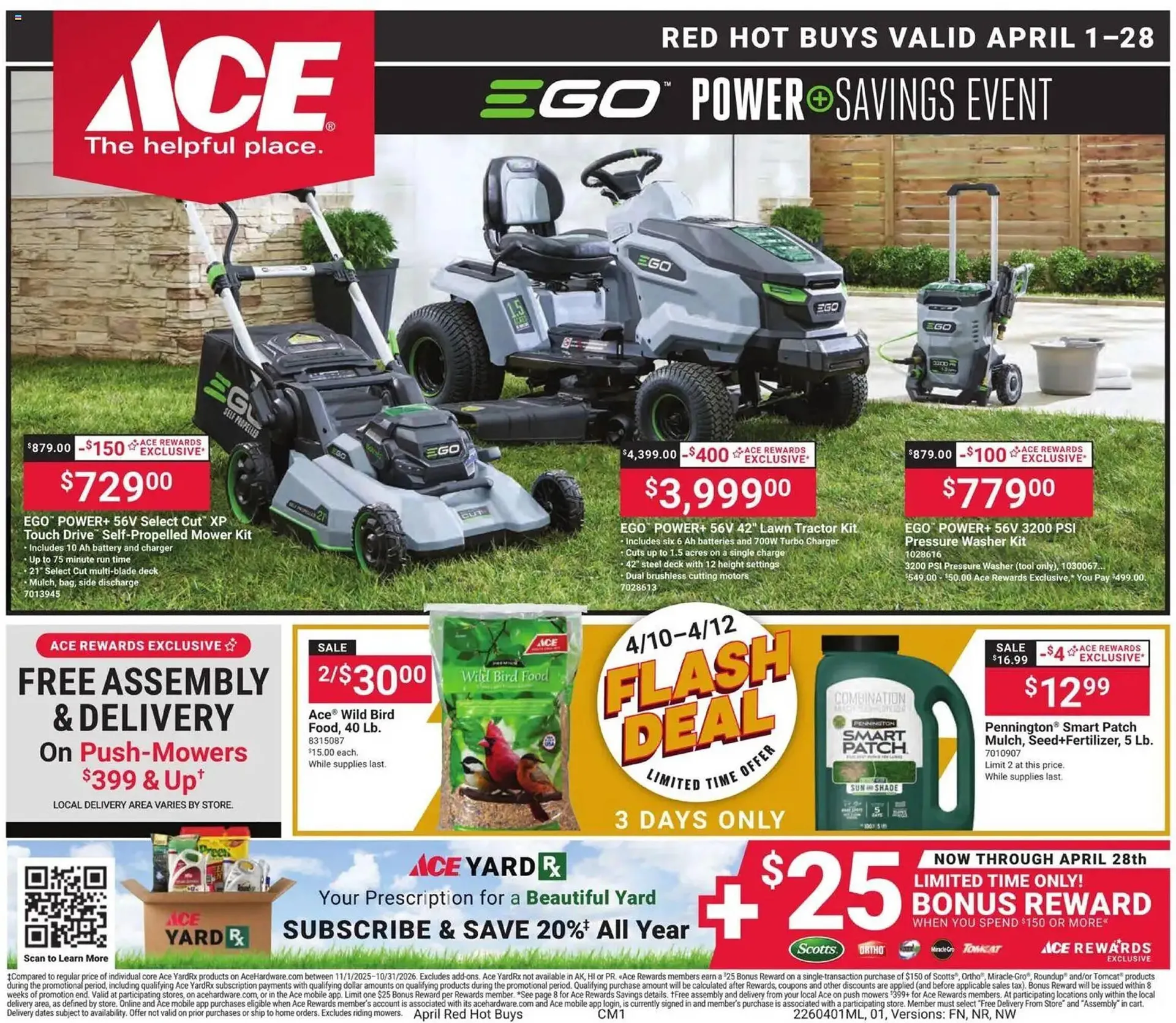 Ace Hardware flyer - 1