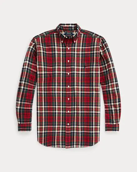Plaid Oxford Shirt