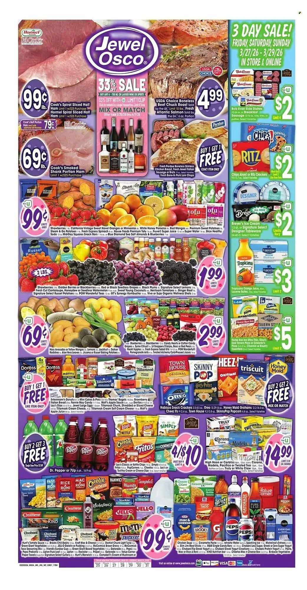 Weekly ad Jewel-Osco weekly ad from March 25 to March 31 2026 - Page 1