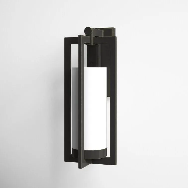 Melvin Single Light Outdoor Aluminum Wall Light