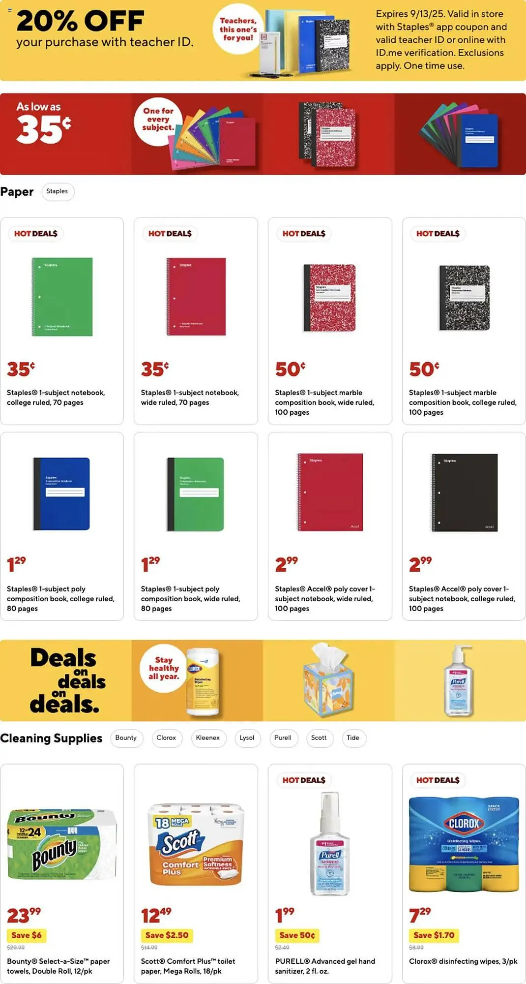 Weekly ad Staples Weekly Ad from July 27 to August 3 2025 - Page 5