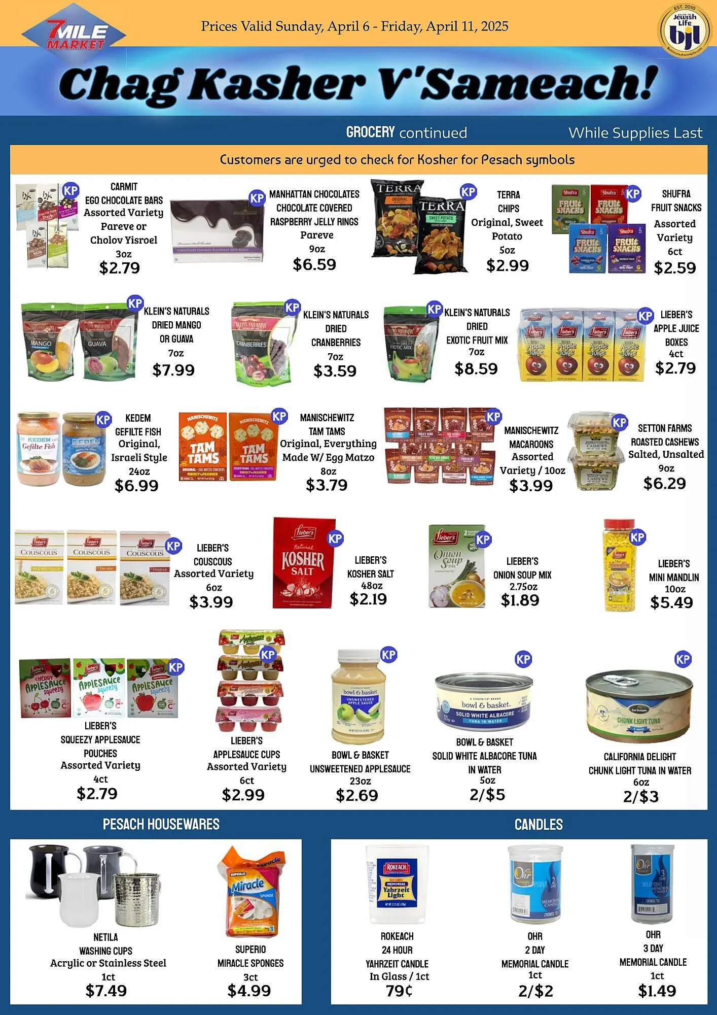 Weekly ad Seven Mile Market ad from April 6 to April 11 2025 - Page 3