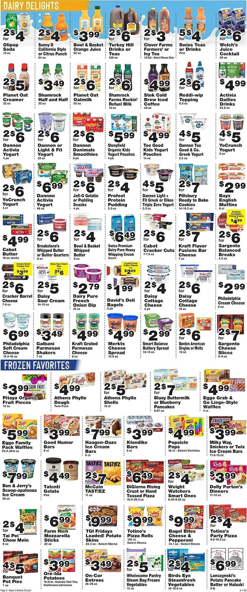 Weekly ad Boyer's Food Markets weekly ad from February 1 to February 7 2026 - Page 3