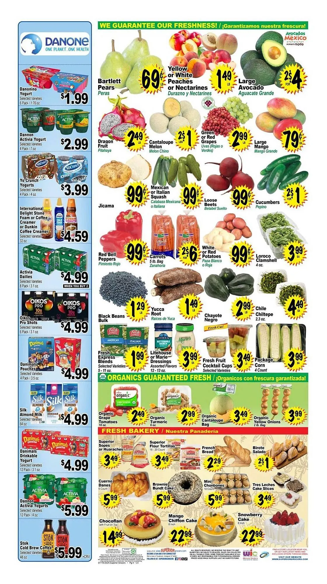 Weekly ad Superior Grocers Weekly Ad from July 17 to July 22 2025 - Page 4