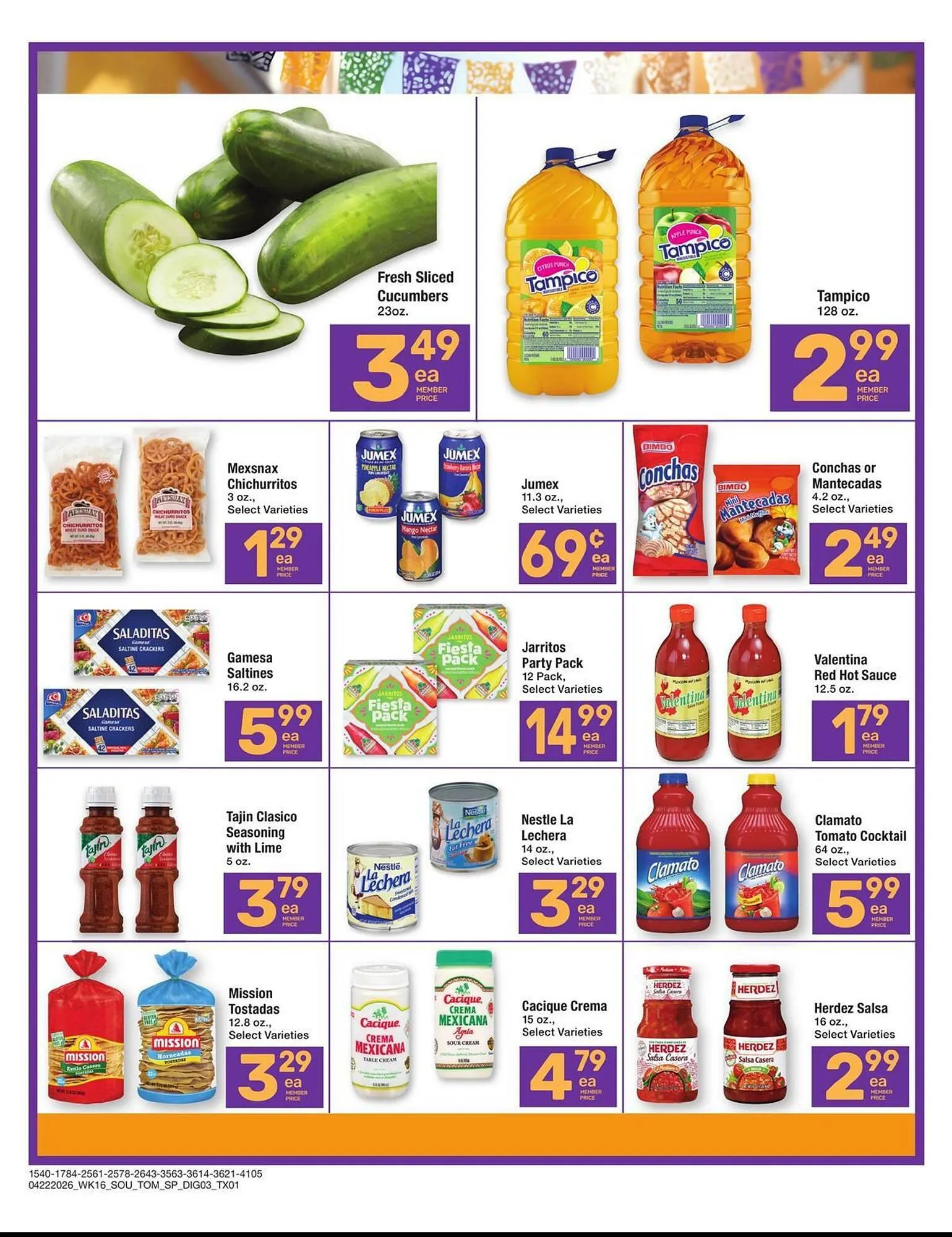 Weekly promotion Tom Thumb weekly ad spanning from April 22 to April 29 2026 - Page 2 for Catalogue 365