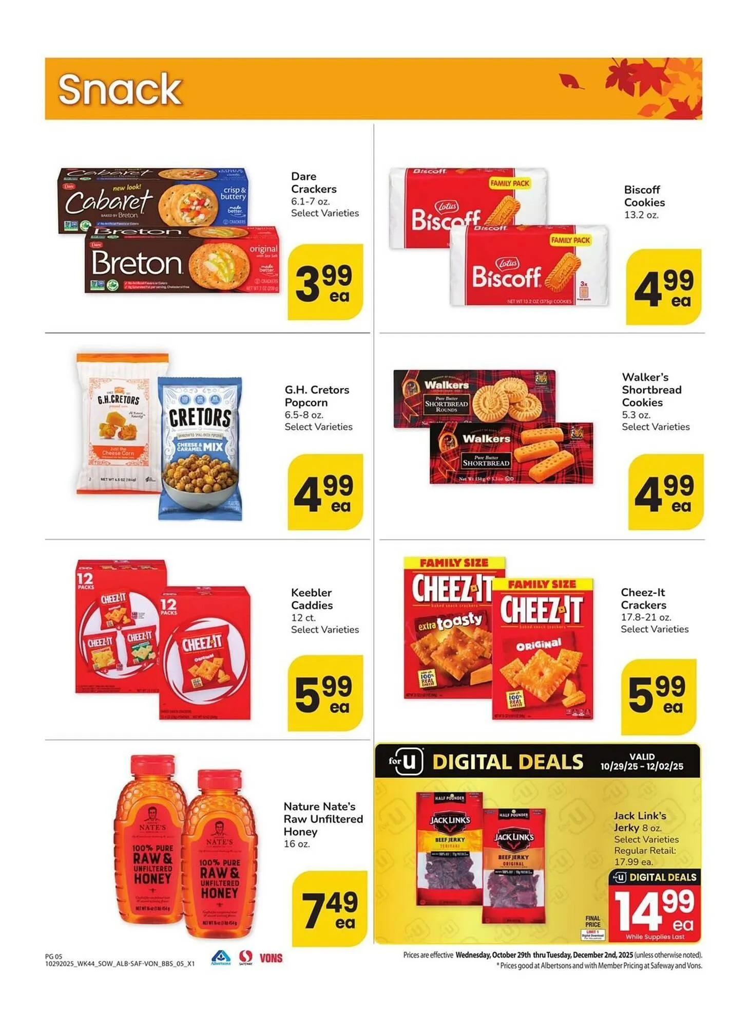 Weekly ad Albertsons weekly ad from October 29 to December 2 2025 - Page 5