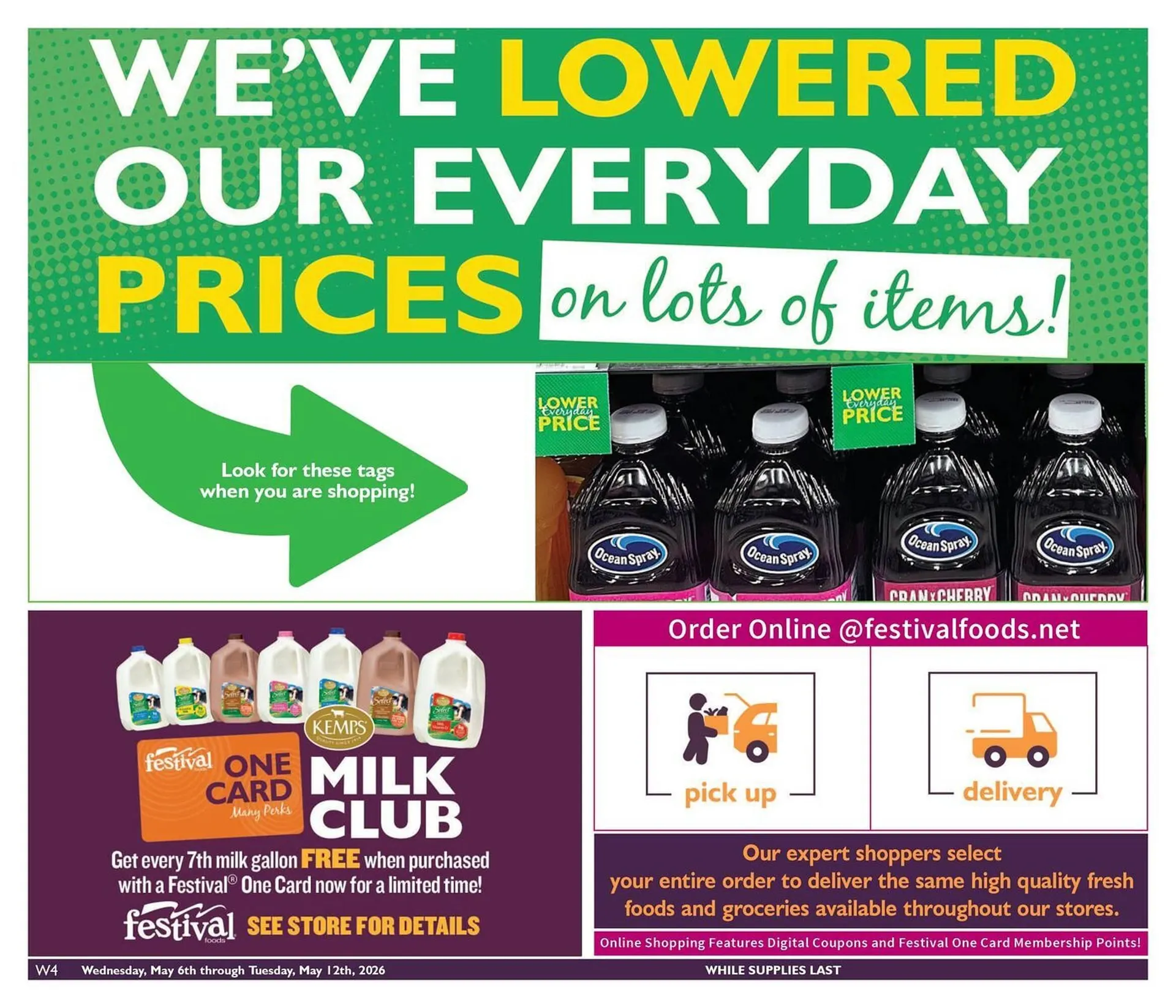 Weekly promotion Festival Foods weekly ad spanning from May 6 to May 12 2026 - Page 4 for Catalogue 365