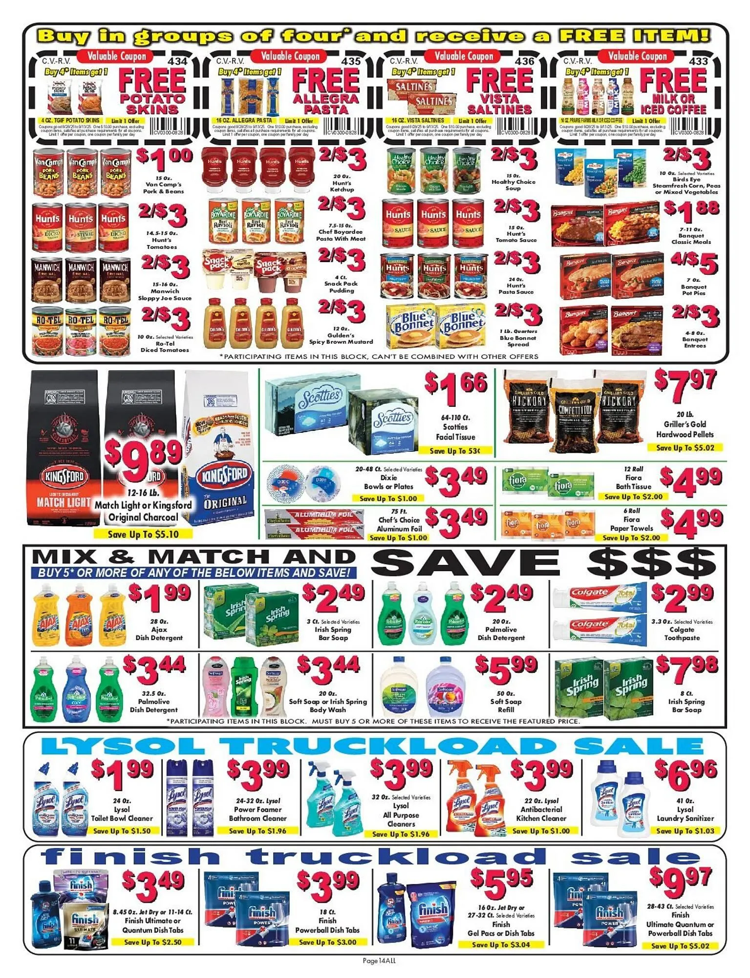 Weekly ad Miners County Market Weekly Ad from August 28 to September 13 2025 - Page 14