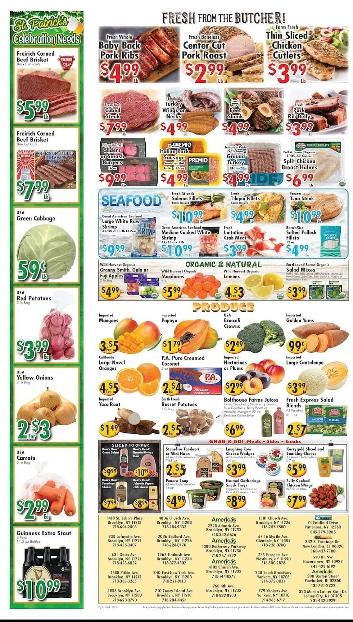 Weekly promotion Ideal Food Basket circular spanning from March 13 to March 19 2026 - Page 4 for Catalogue 365