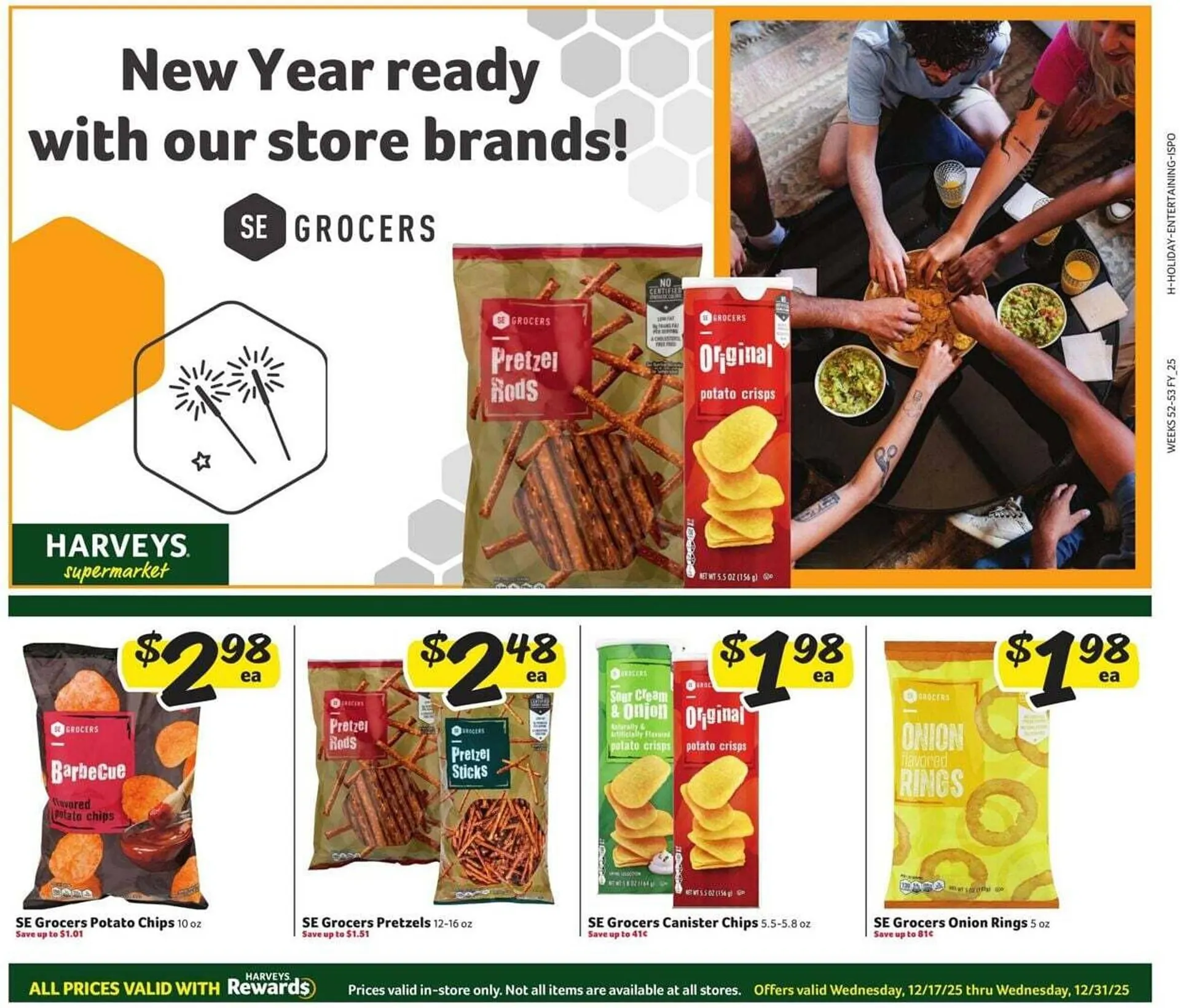 Weekly ad Harveys Supermarkets weekly ad from December 17 to December 31 2025 - Page 1