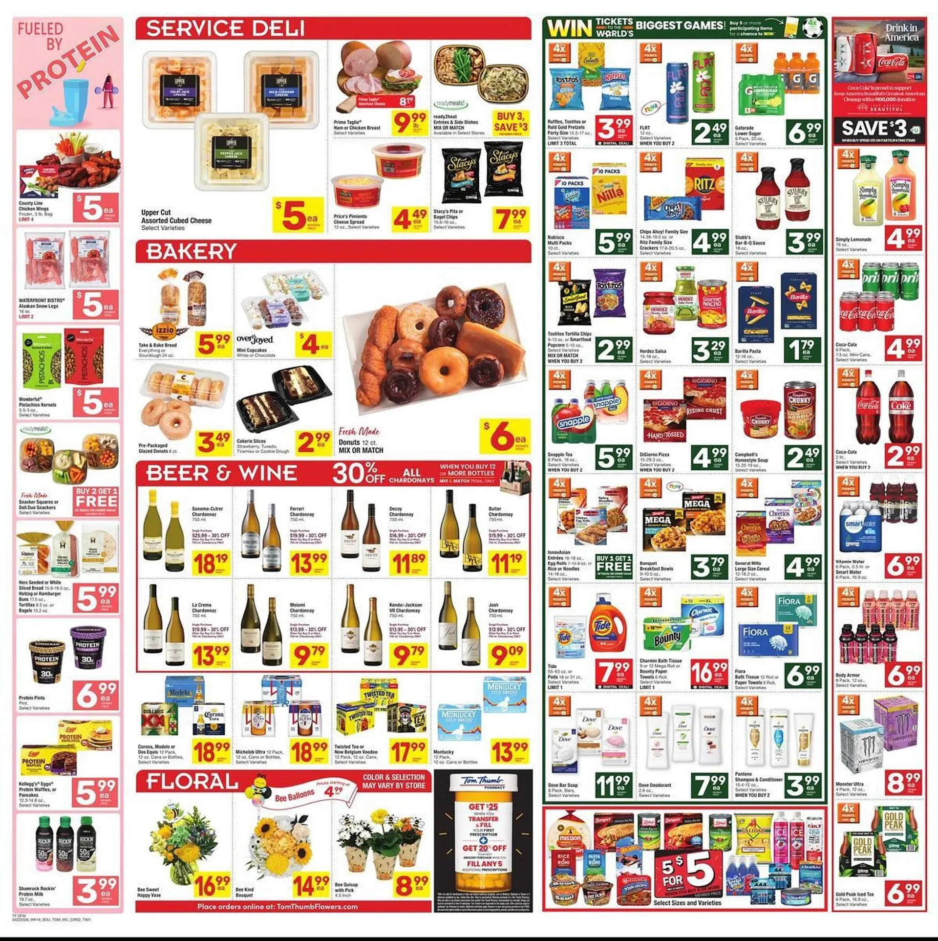 Weekly promotion Tom Thumb weekly ad spanning from April 22 to April 28 2026 - Page 2 for Catalogue 365