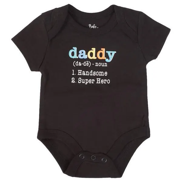 Baby Unisex (3-9M) Baby Essentials® Super Dad Bodysuit