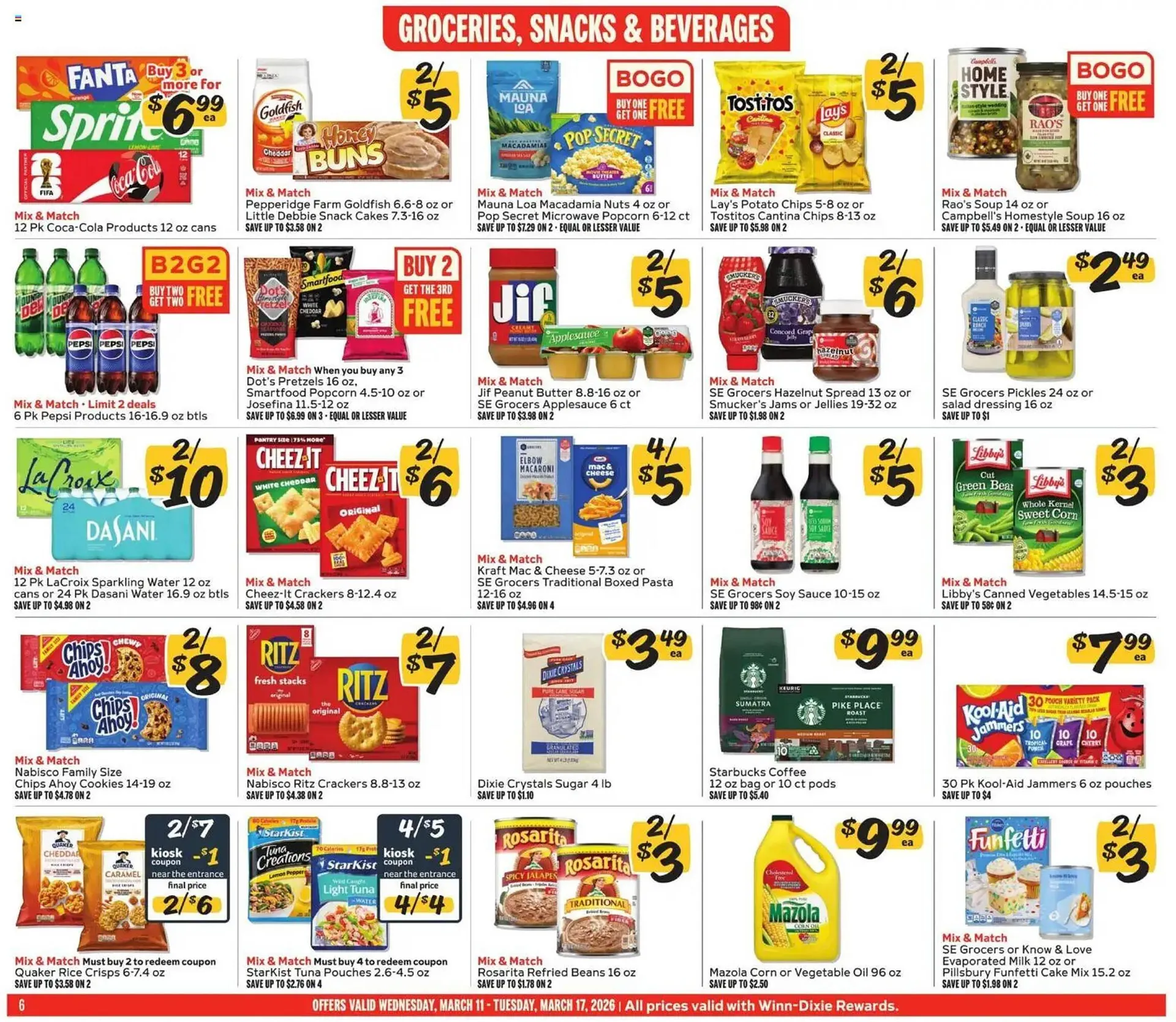 Weekly ad Winn Dixie weekly ad from March 11 to March 17 2026 - Page 6
