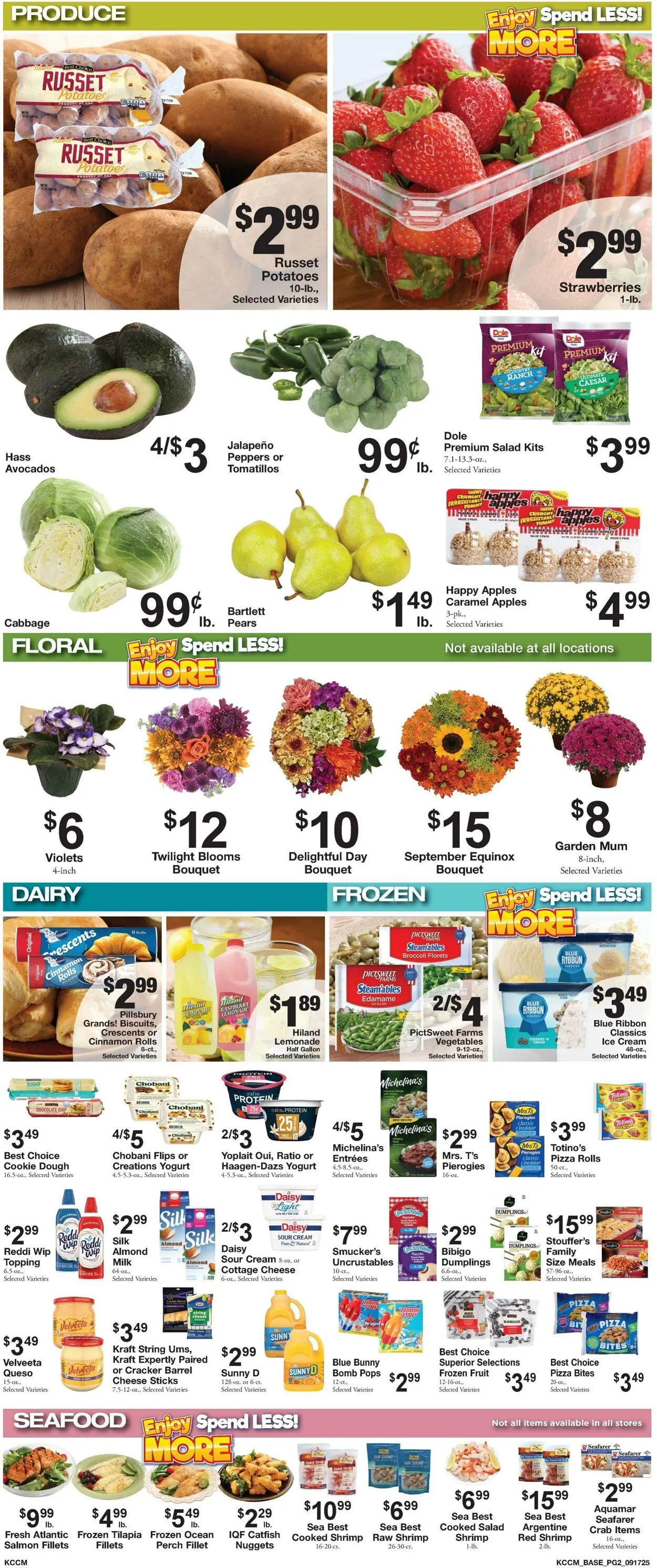 Weekly promotion Country Mart spanning from September 16 to September 22 2025 - Page 2 for Catalogue 365