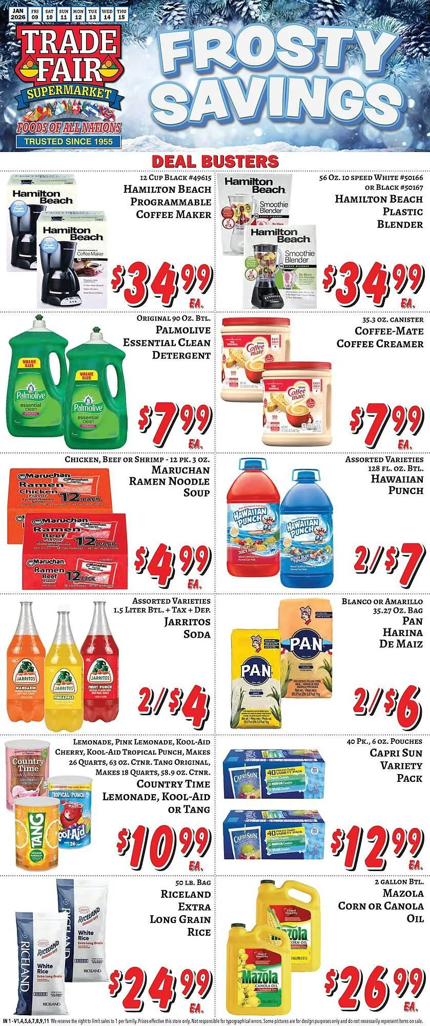 Weekly ad Trade Fair Supermarket weekly ad from January 9 to January 15 2026 - Page 2