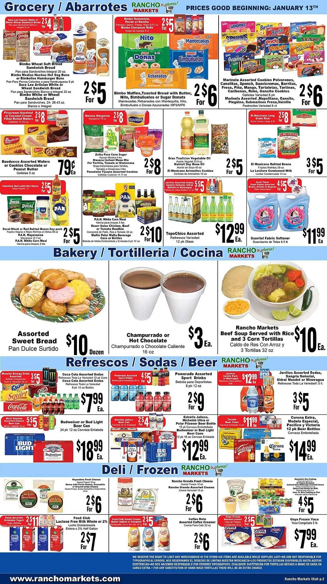 Weekly ad Rancho Markets weekly ad from January 13 to January 19 2026 - Page 2