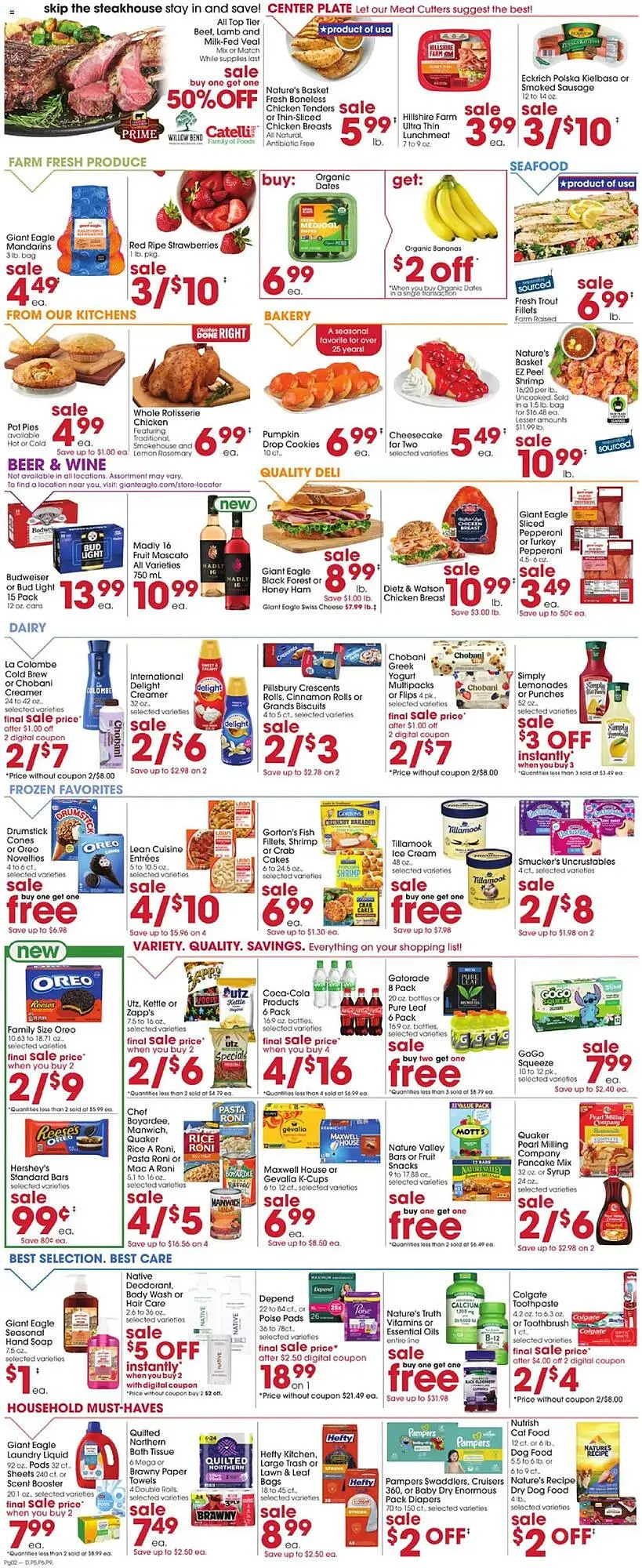 Weekly ad Giant Eagle weekly ad from September 4 to September 11 2025 - Page 2