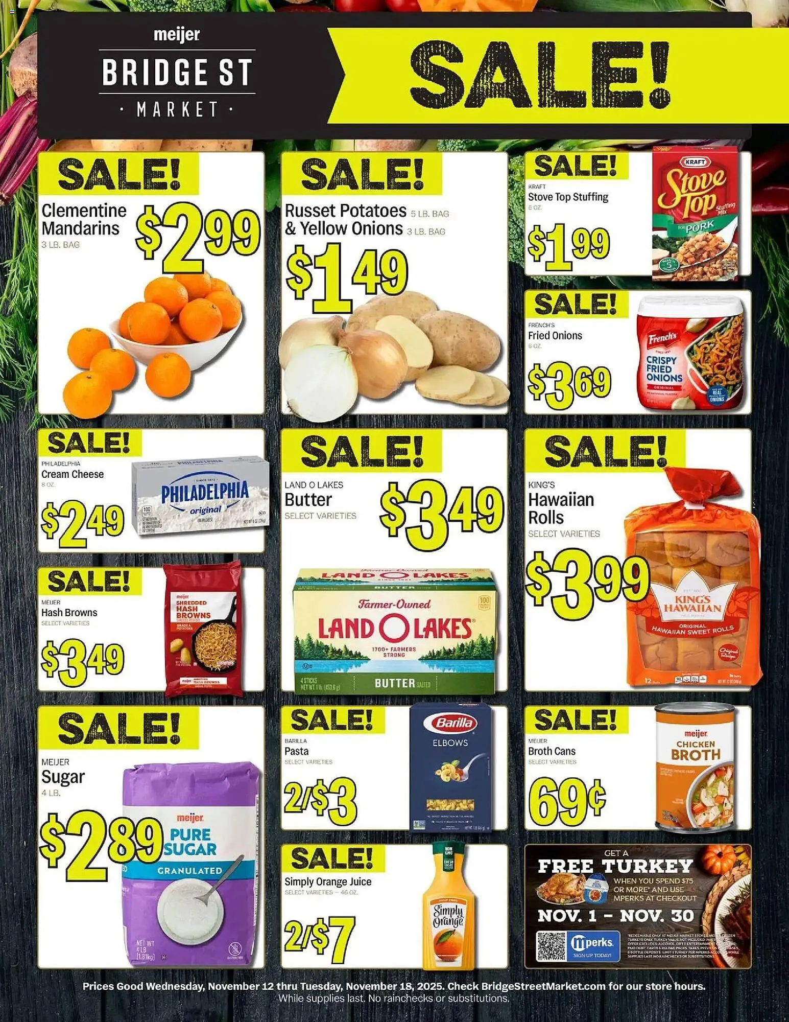 Weekly ad Meijer weekly ad from November 12 to November 19 2025 - Page 1