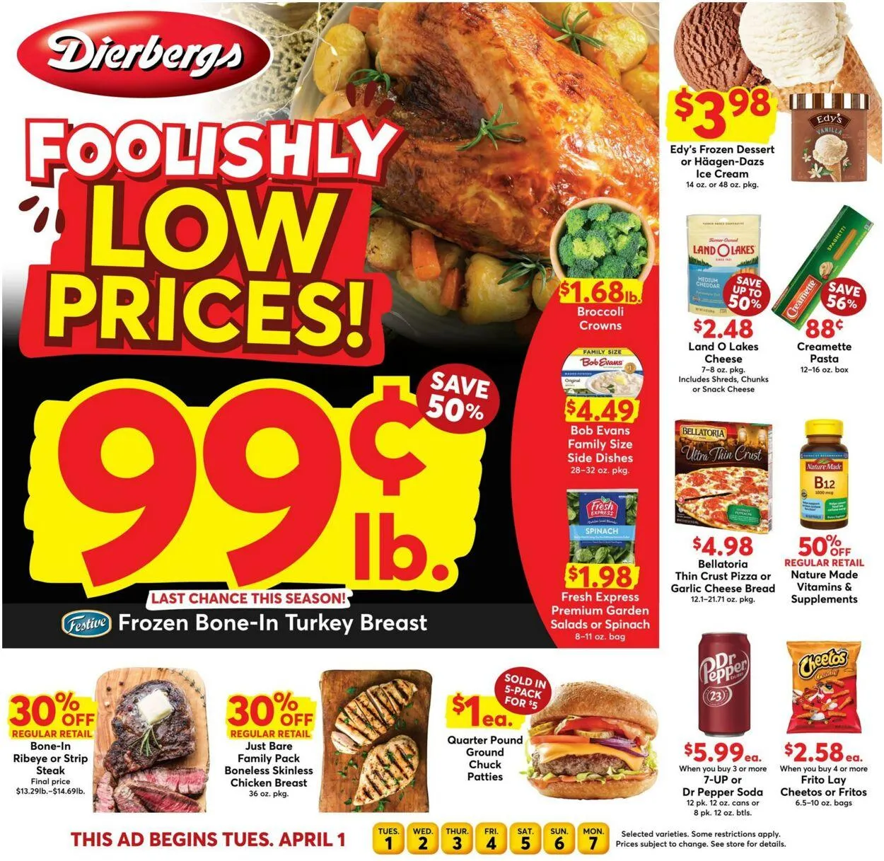 Weekly ad Dierbergs from April 1 to April 7 2025 - Page 1