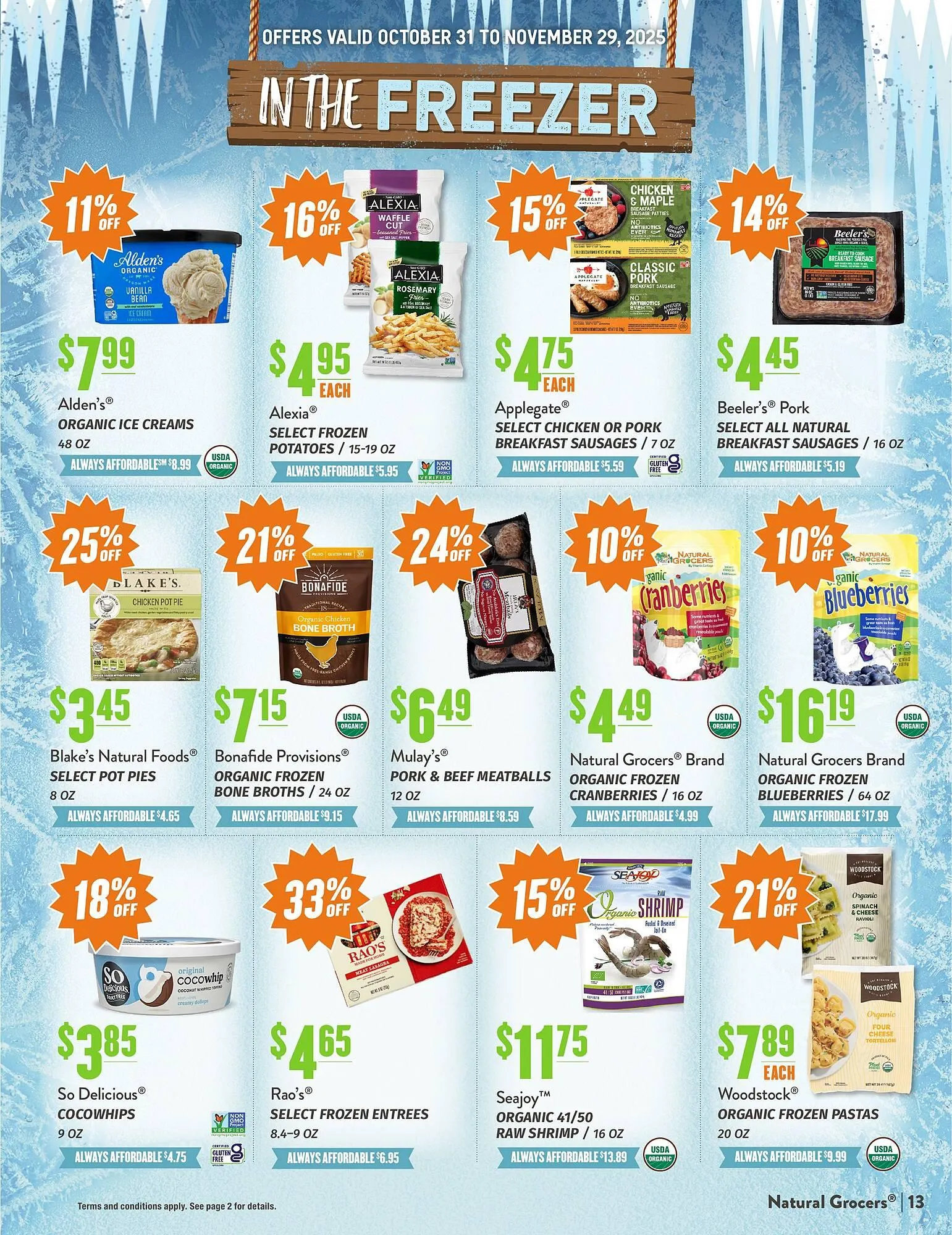 Weekly ad Natural Grocers weekly ad from November 6 to November 29 2025 - Page 13