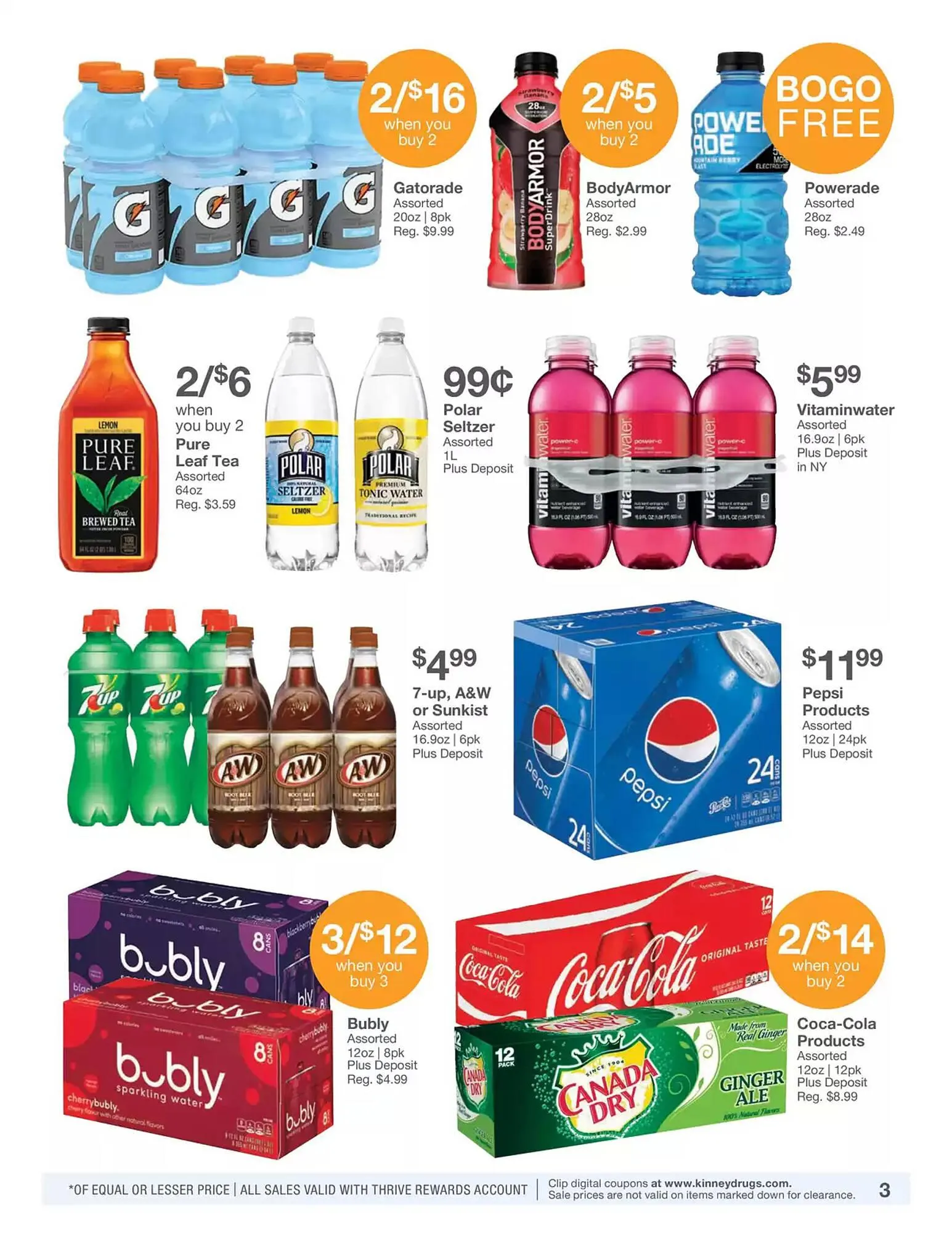Weekly ad Kinney Drugs Weekly Ad from April 1 to April 30 2025 - Page 3