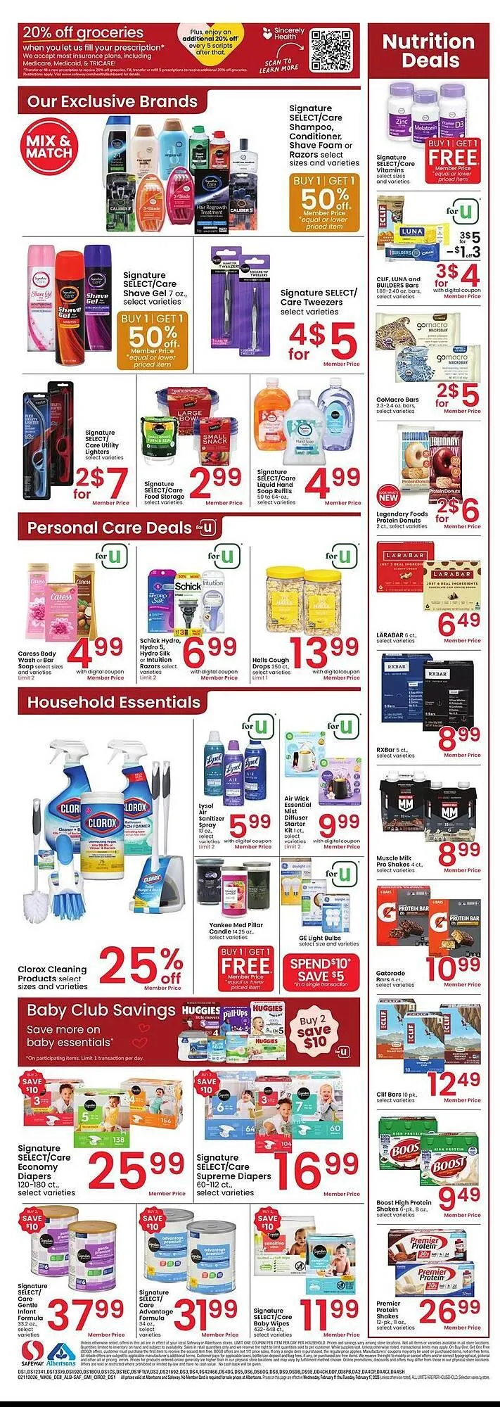 Weekly ad Safeway weekly ad from February 11 to February 17 2026 - Page 2