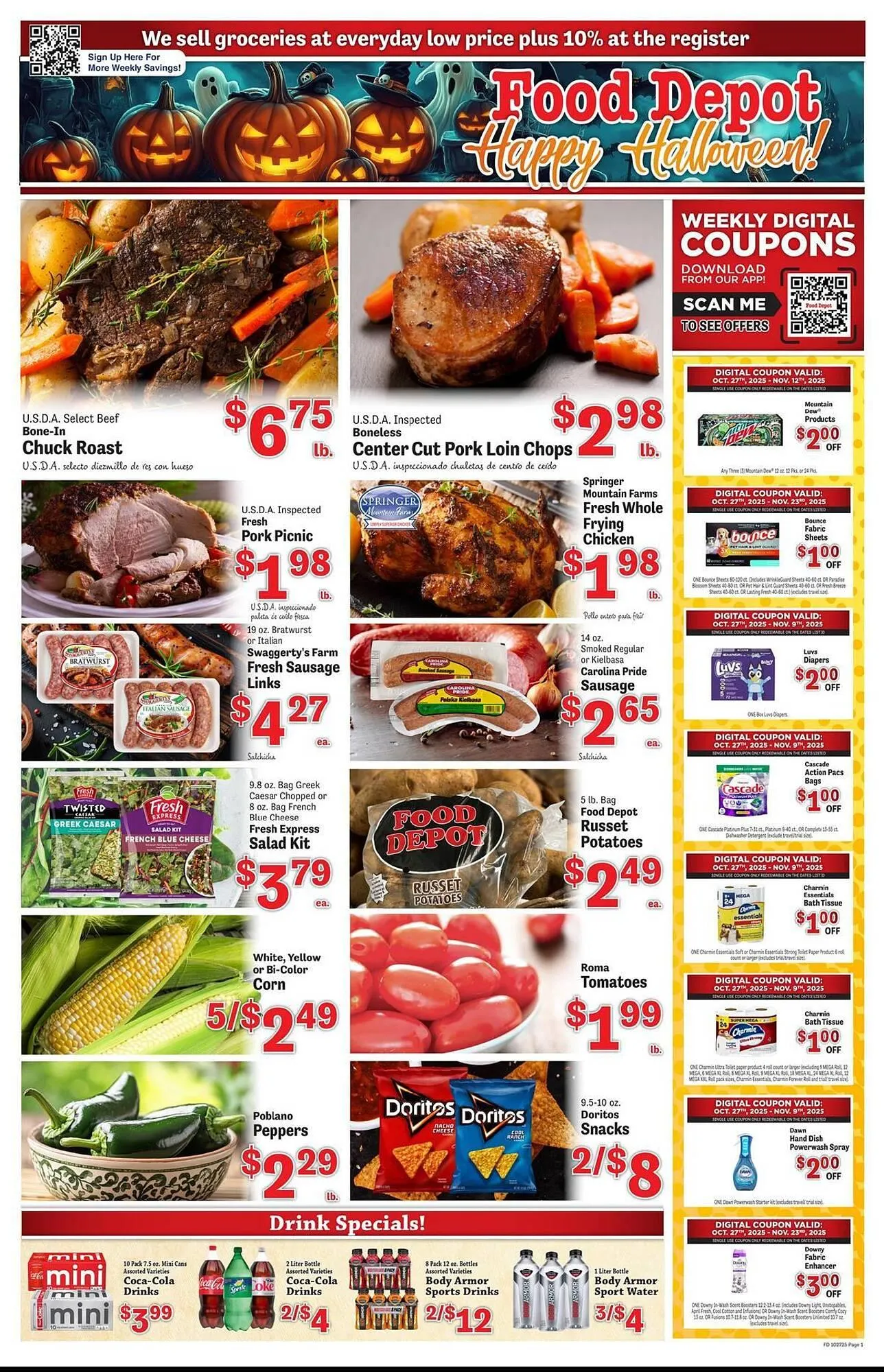 Food Depot weekly ad - 1