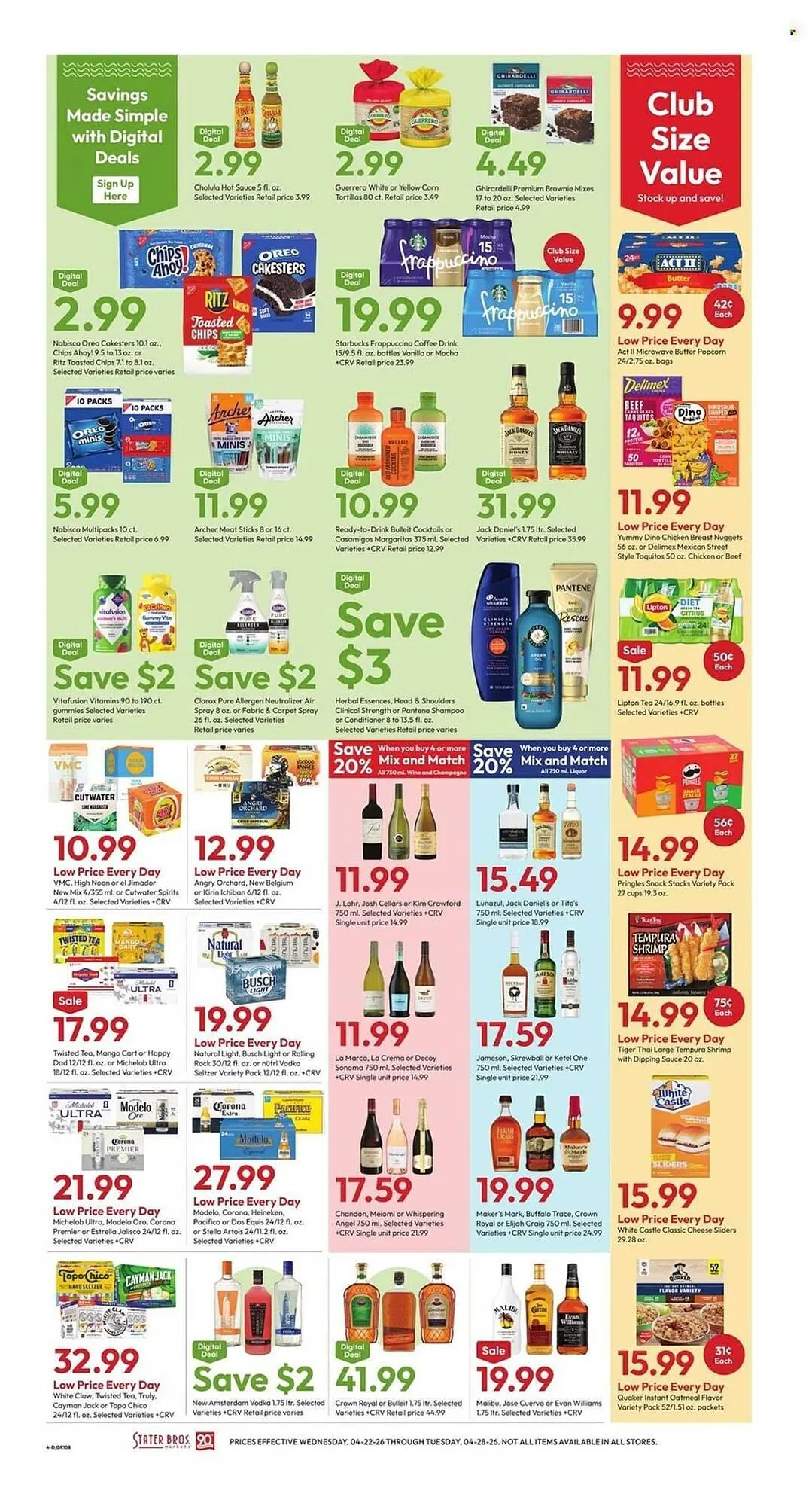 Weekly ad Stater Bros weekly ad from April 22 to April 28 2026 - Page 4