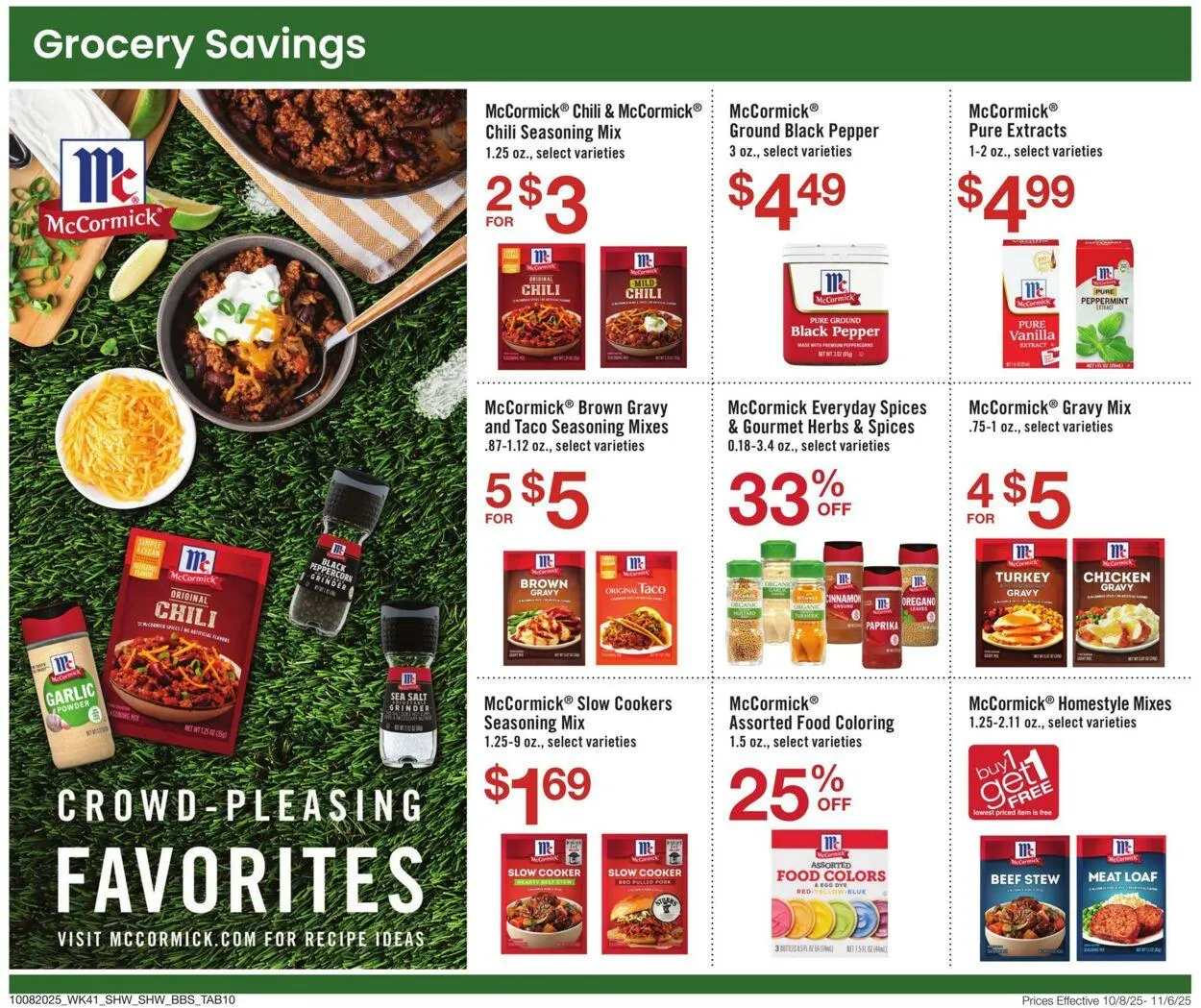 Weekly ad Shaws from October 8 to November 6 2025 - Page 10