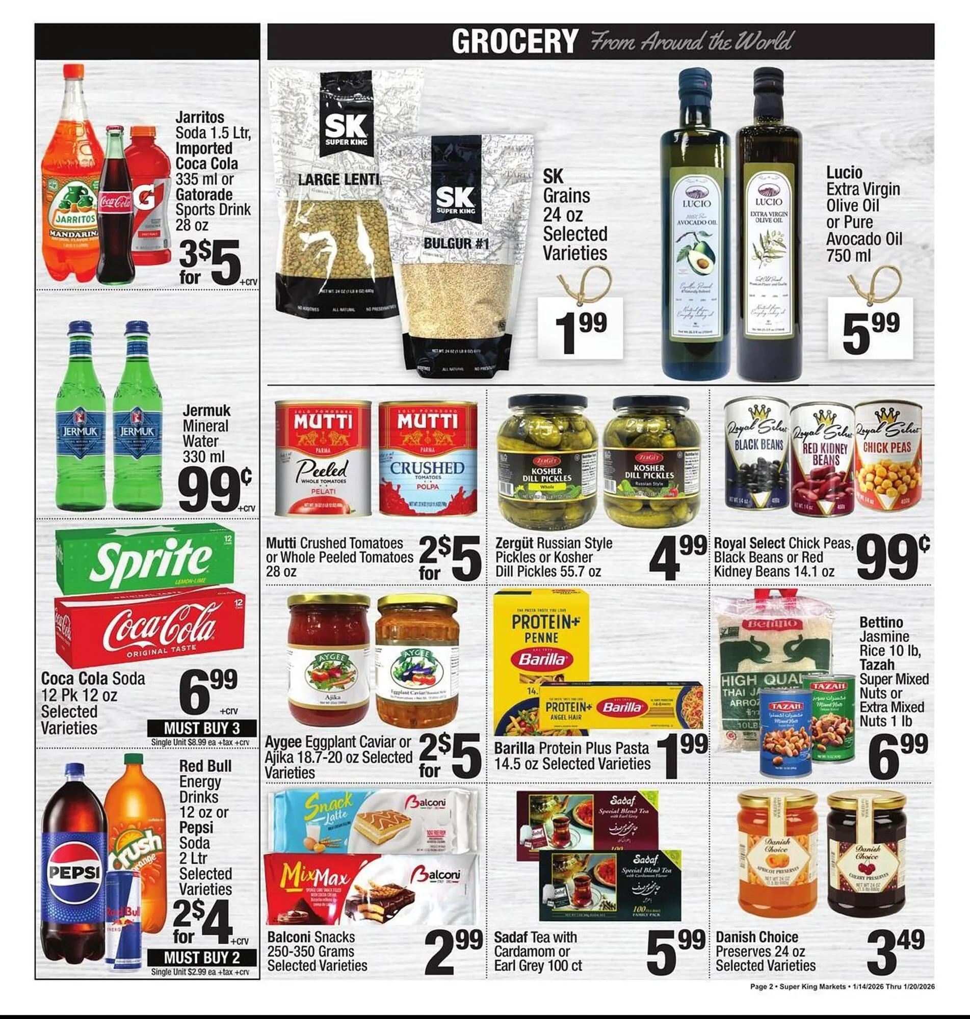 Weekly ad Super King Markets weekly ad from January 14 to January 20 2026 - Page 2